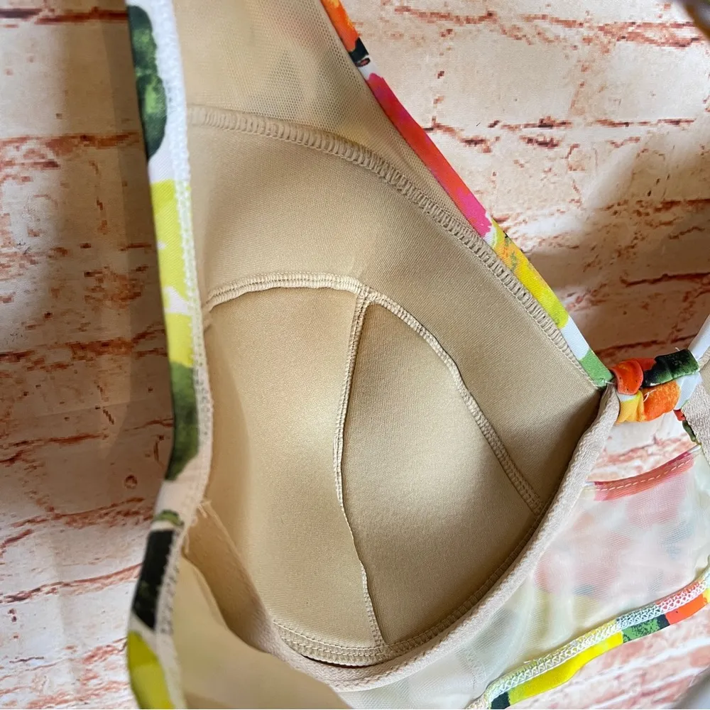 Lane Bryant Cacique Swim | Citrus Plunge Bikini Top - Image 7