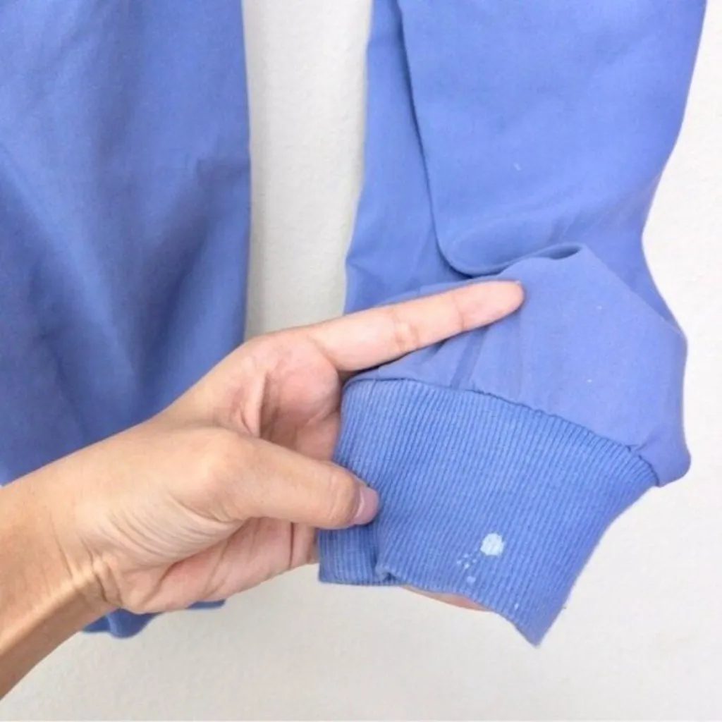 BUNDLE Jaanuu Vneck Pocket Notch Top S Ceil Blue Cargo Jogger Scrub Set Stretch - Image 16