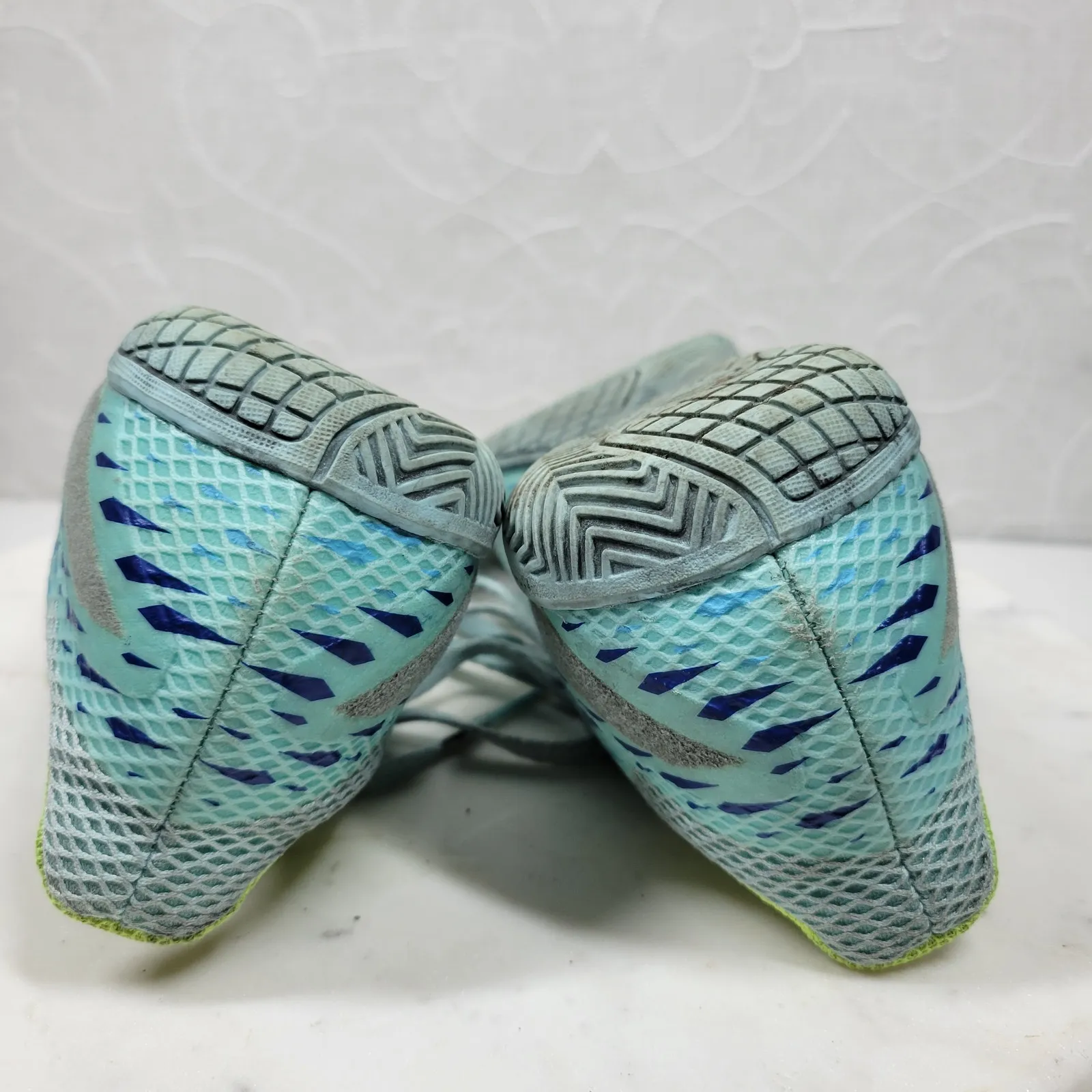 Adidas X Speedportal4 FxG Womens Indoor Soccer Football Cleats 8 Aqua Blue Laces - Image 12