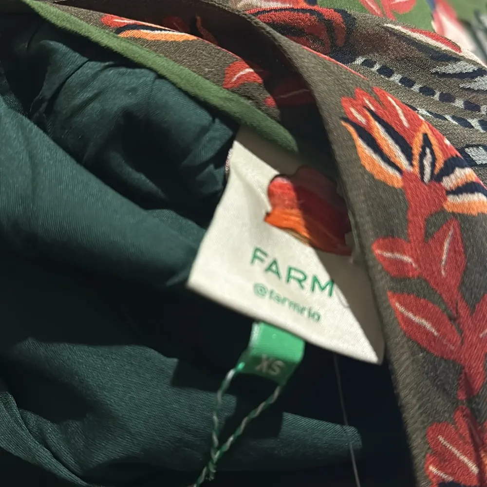 NWT Farm Rio Multicolor Ainika Floral Garden Tiered Maxi Skirt - Image 13