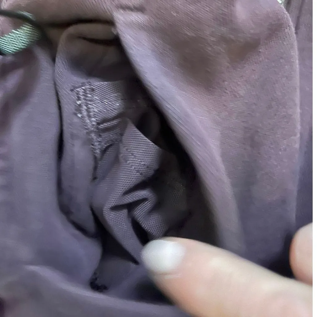 Lululemon Scuba Hoodie Cotton Velvet Roses size  6 Deep Purple - Image 8