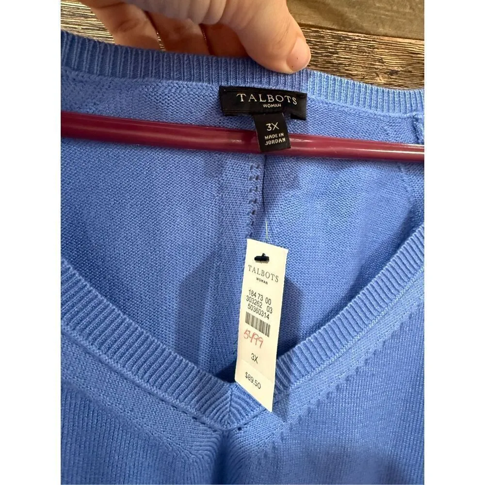 Talbots NWT sweater plus size 3X - Image 3