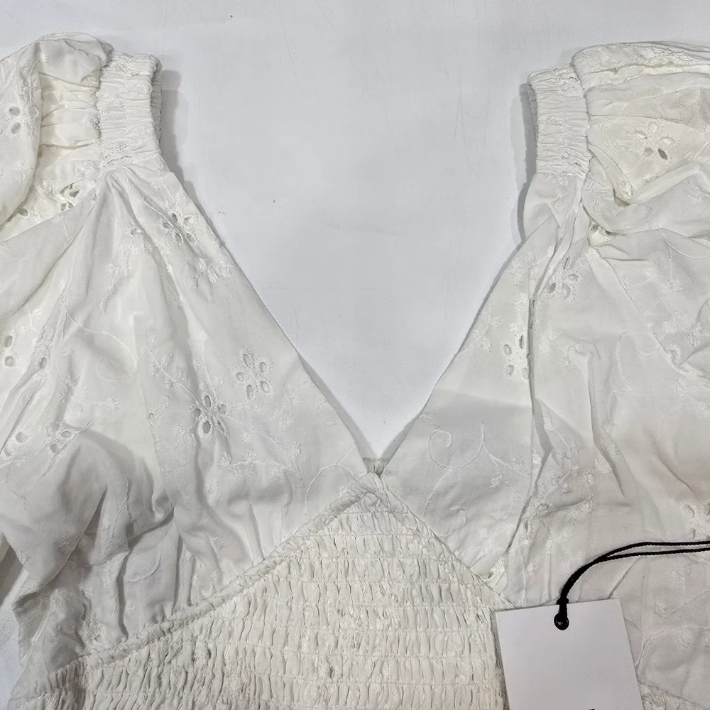 LPA Melita Top in White - Image 4