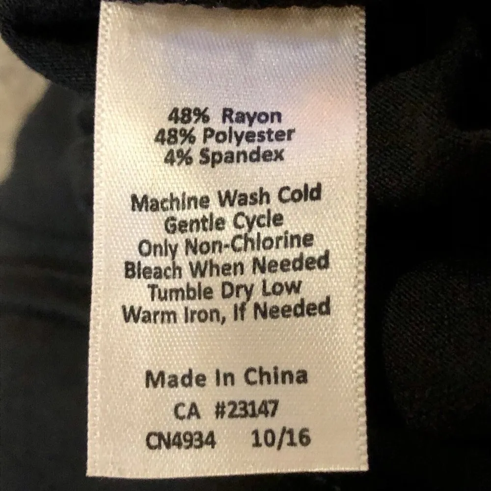 Talbots Romper Womens S Used Shorts Black - Image 10