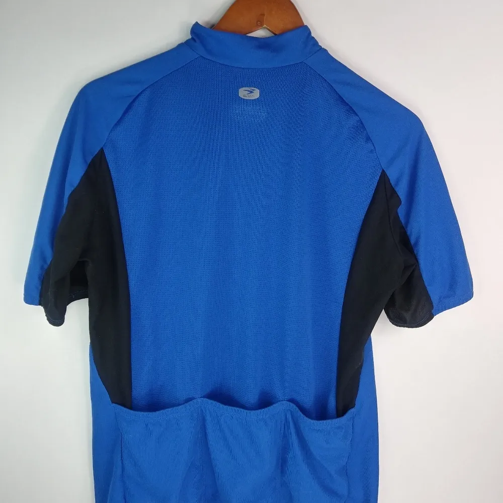 SUGOI L Black Blue Cycling Performance Top Size L - Image 11