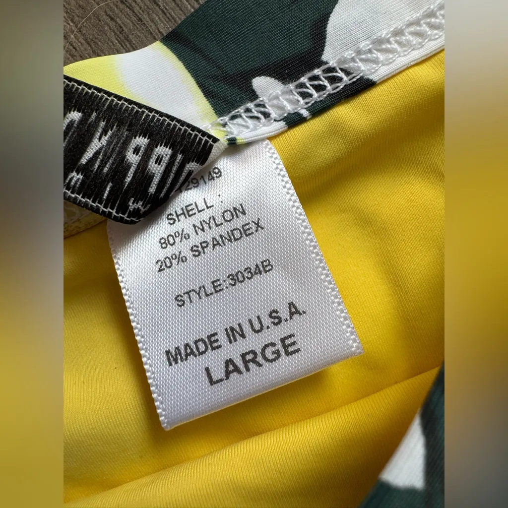 Dippin’ Daisy Lemon Triangle Cheeky Bikini Set- Size Large - Image 3