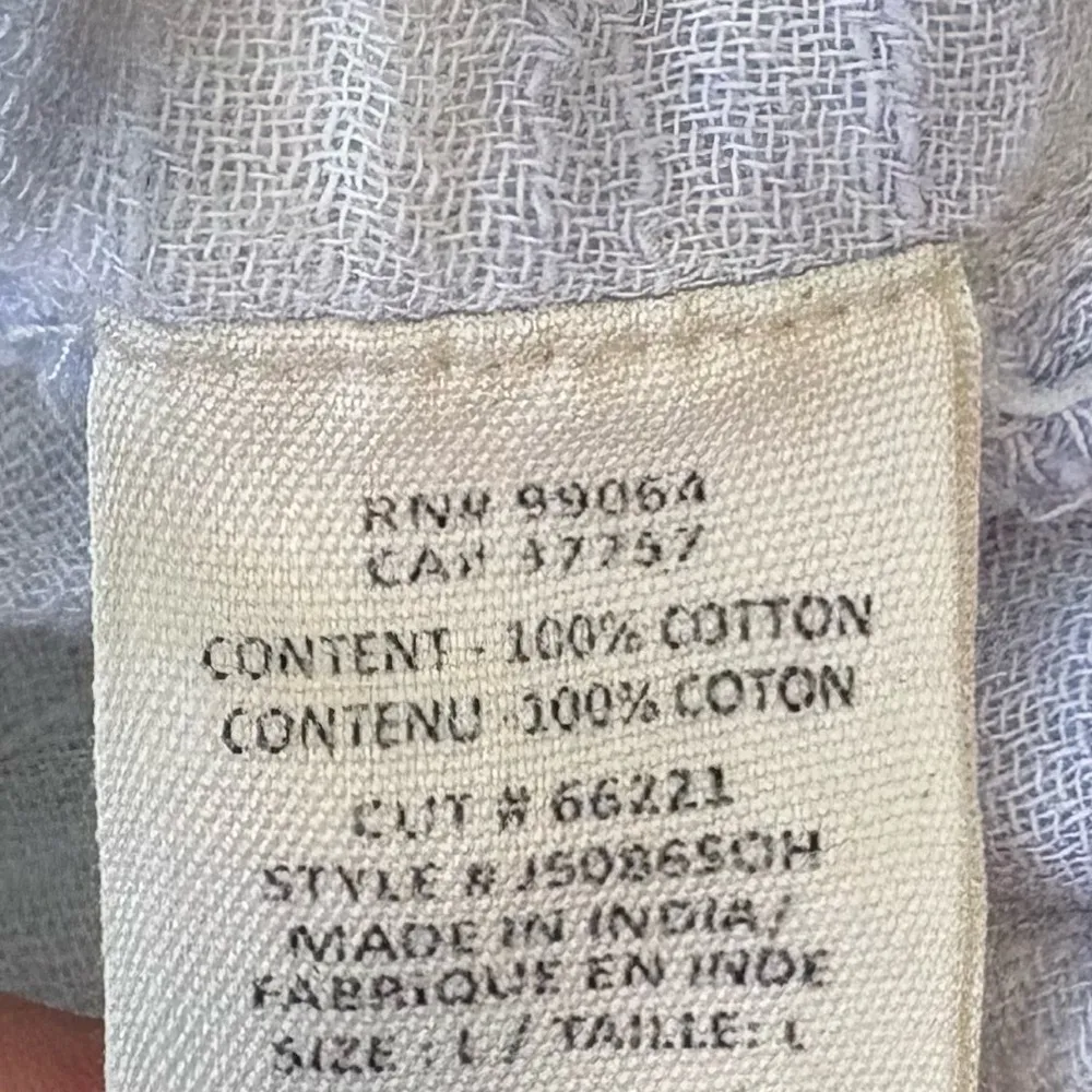 Billabong Tie Dye Button Down Cotton Shirt Size L - Image 9