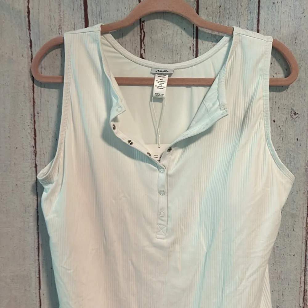 NWT Andie Swim The Malibu One Piece Ribbed Fabric Long Torso - Image 12