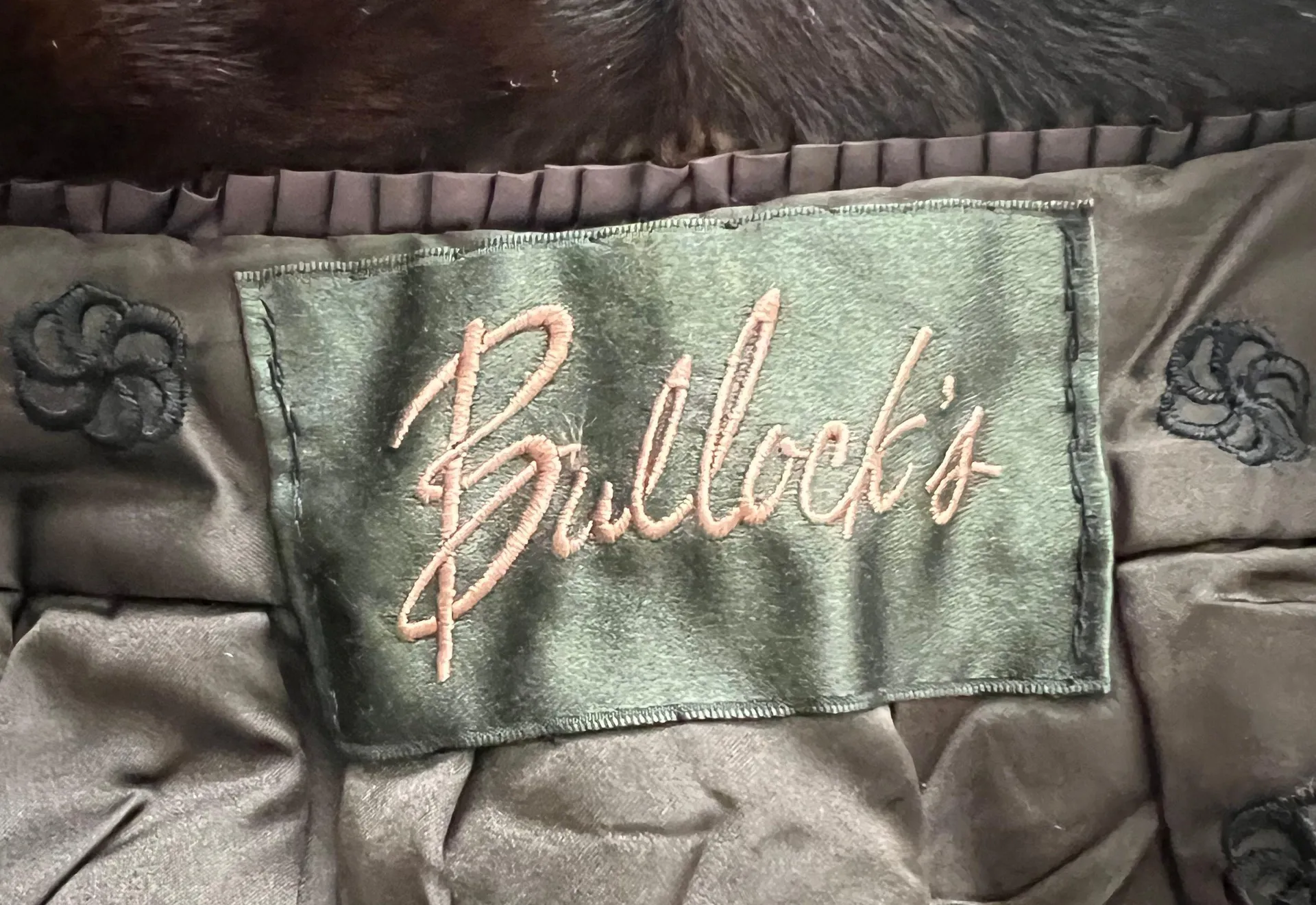 Vintage  Dark Brown Wrap Shrug Stole Cape Jacket Real Fur Mink? Beaver? - Image 5