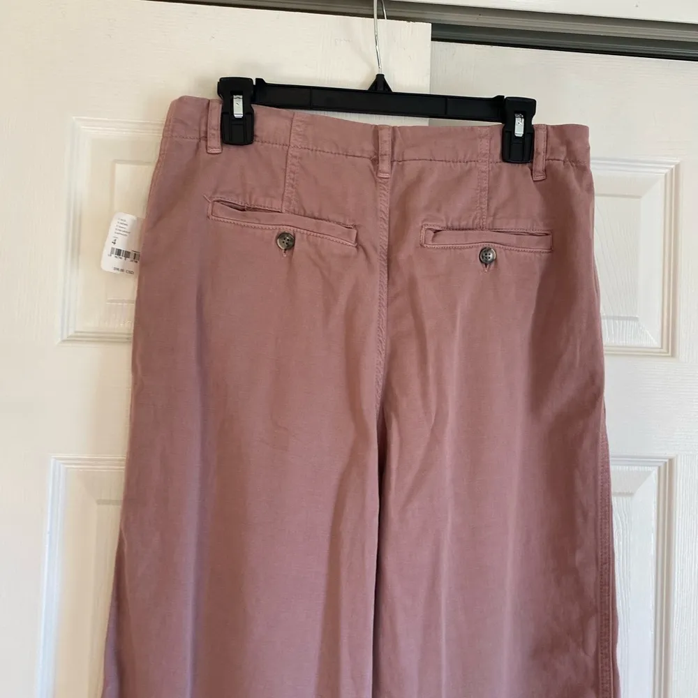 NWT Free People Addy Chino Pants maroon light purple trouser pants 4 - Image 4
