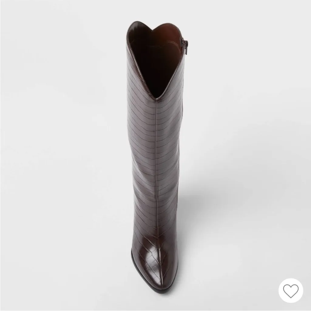 TARGET A NEW DAY Women’s Cairo Boots size 6 Brown with Memory Foam Insoles NWOT - Image 3