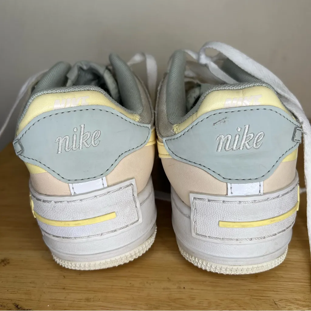 Nike Air Force 1 Shadow women’s tennis pastel colors size 6.5 US - Image 11