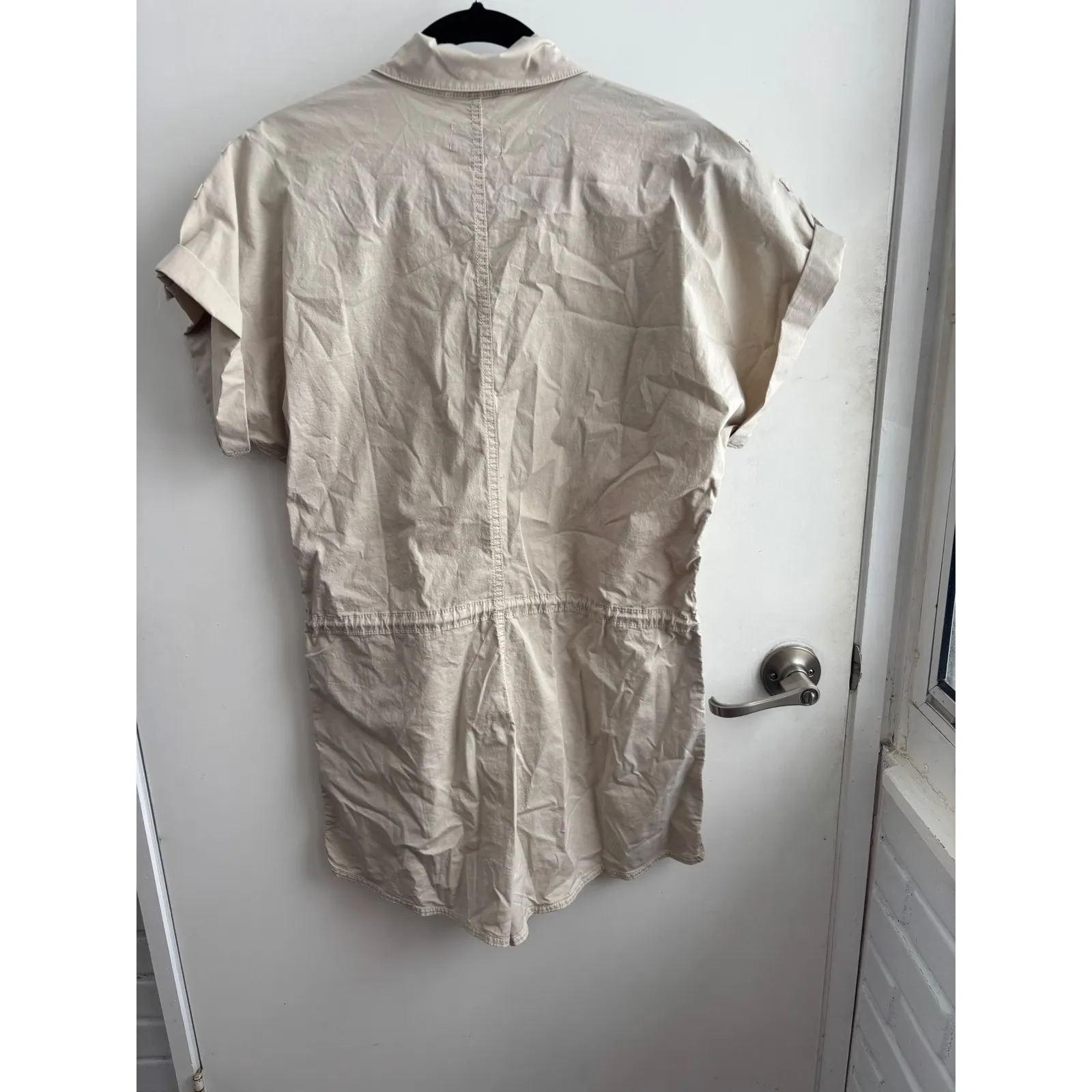 Pistola Meg Utility Zip Front Romper Medium boho gorpcore athleisure layered - Image 5