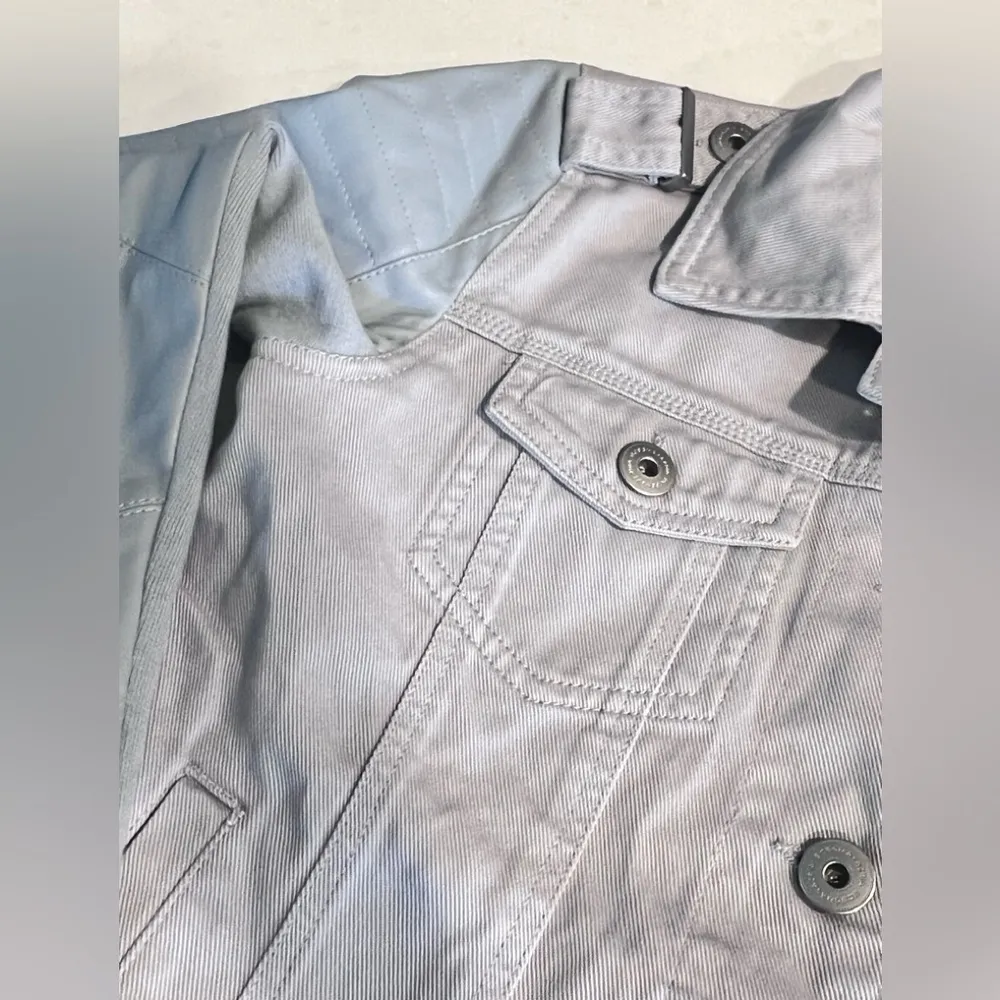 Bcbgmaxazria‎ Womens Jean jacket Moto style Size XS - Image 7