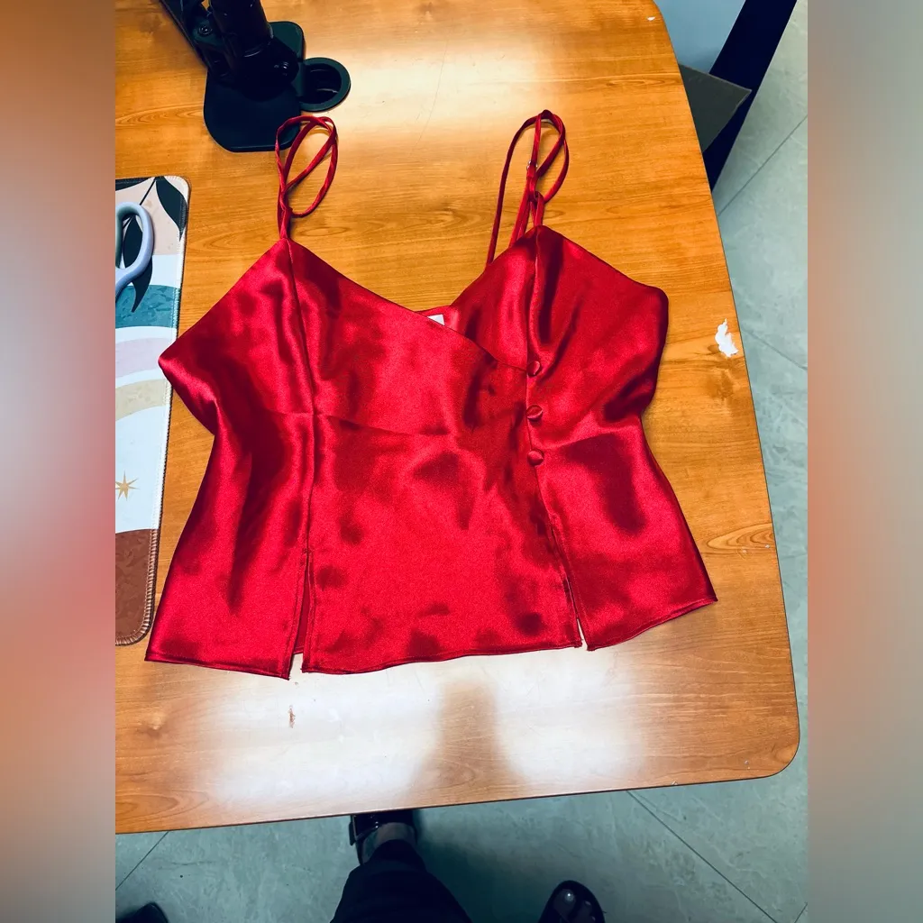 Vintage 90s Frederick’s of Hollywood Red‎ Lingerie Set – Size S - Image 3