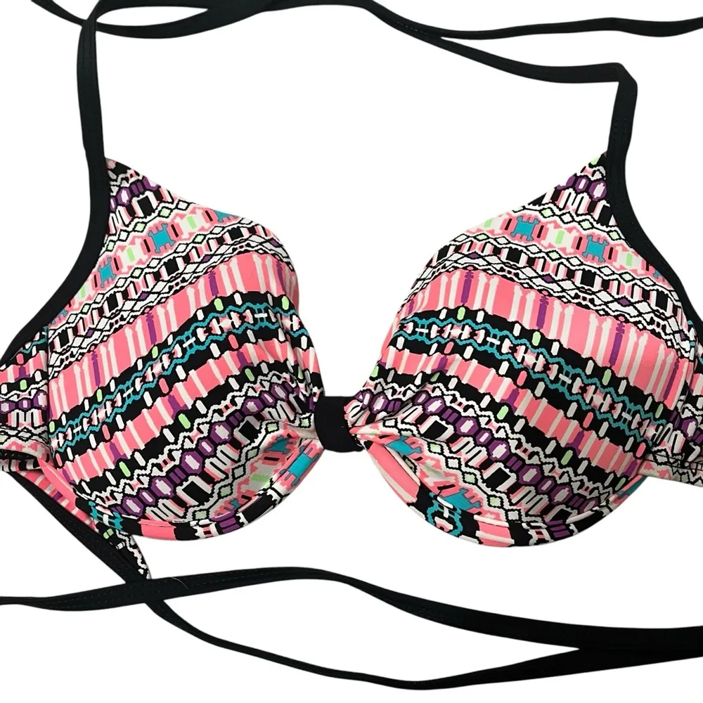 NWT, Hurley 2-Piece Bikini Swimsuit, Sz M - Image 3