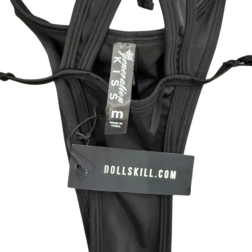 Generation Kiss Samira Monkini in Black, Size M Black Size M - Image 3