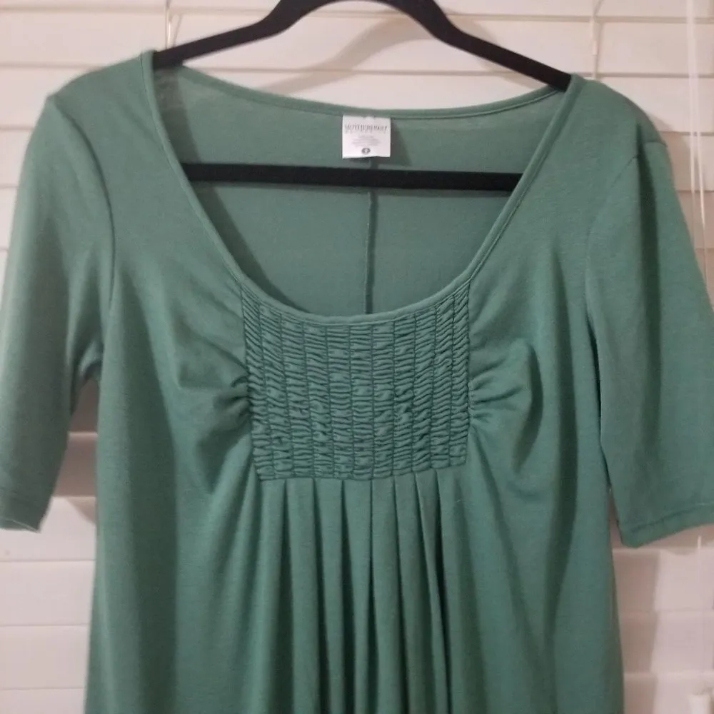 Motherhood Maternity Small Green T - Image 4