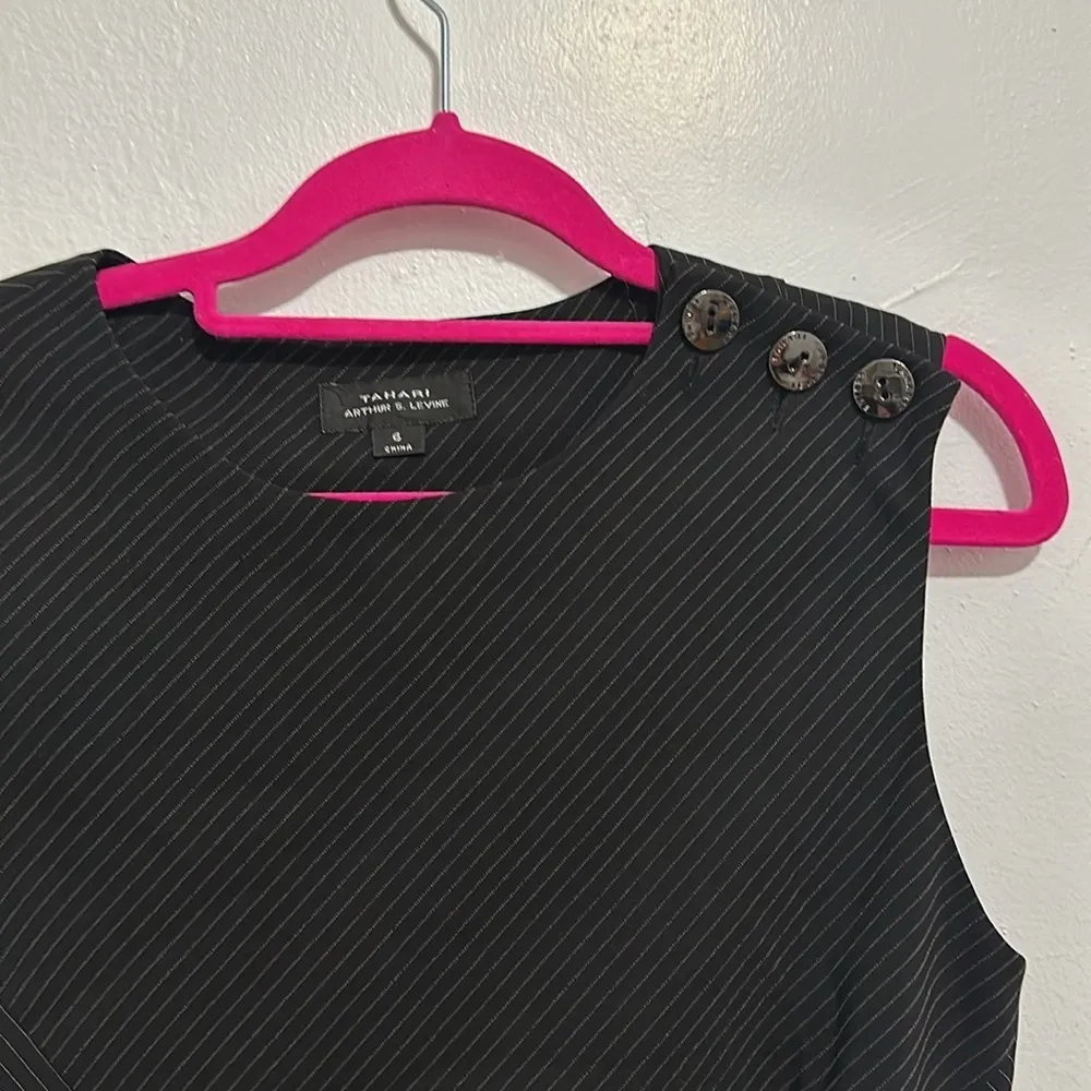 Striped Midi Dress - Image 4