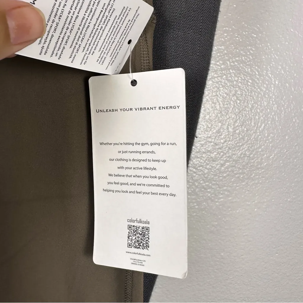 Elegant Olive Green Flare Legging Pants - Image 2