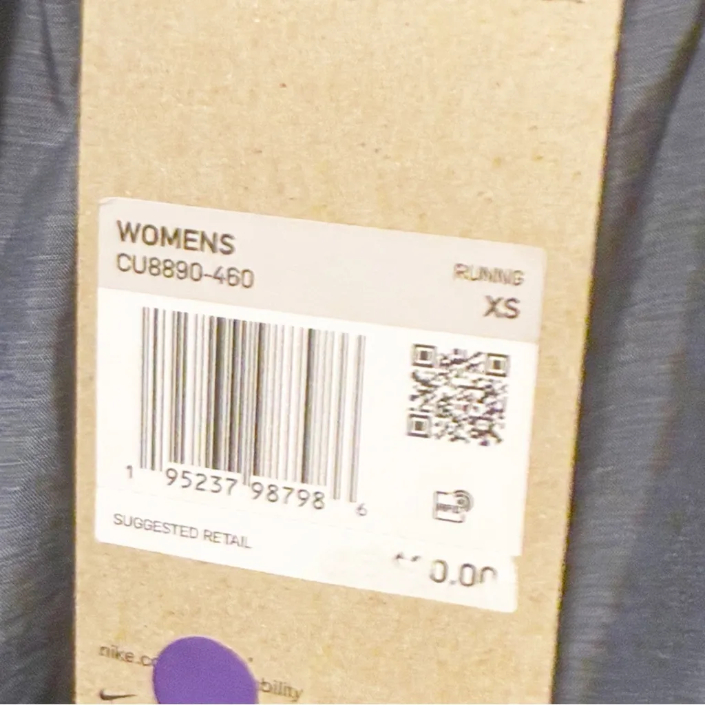 NIKE Women's XS Tempo Dri-Fit Lined Running Shorts Activewear Diffused‎ Blue NEW - Image 3