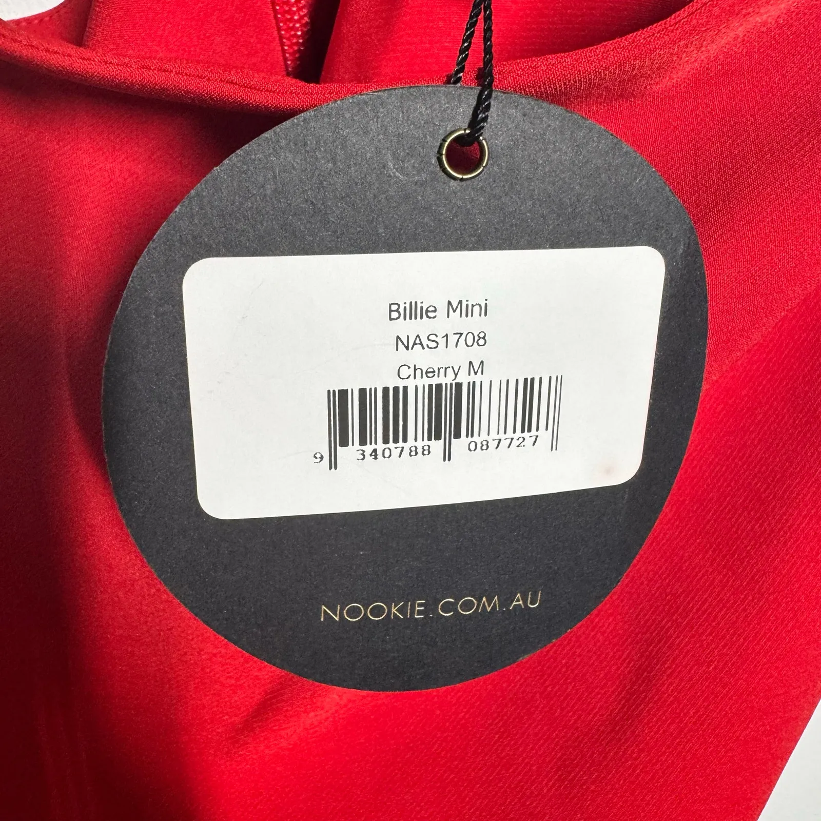 NOOKIE Dress Women M In Red Flame The Billie Mini Going Out Party Cocktail NWT - Image 5