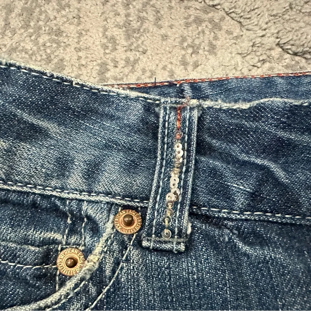 American Eagle Y2K Denim Mini Skirt 0 - Image 6