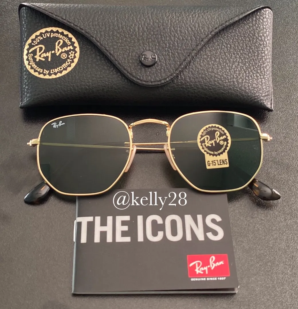Ray-Ban  Hexagonal Flat Lenses RB3548N - Image 3