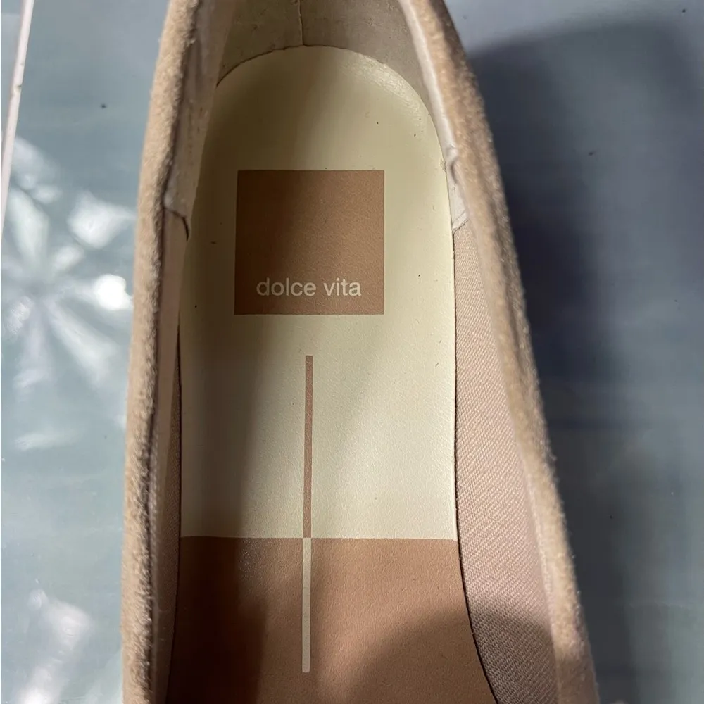 Dolce Vita Women’s Elias Suede Lug Loafer ~ Size 7.5 💛🍄 Tan - Image 5