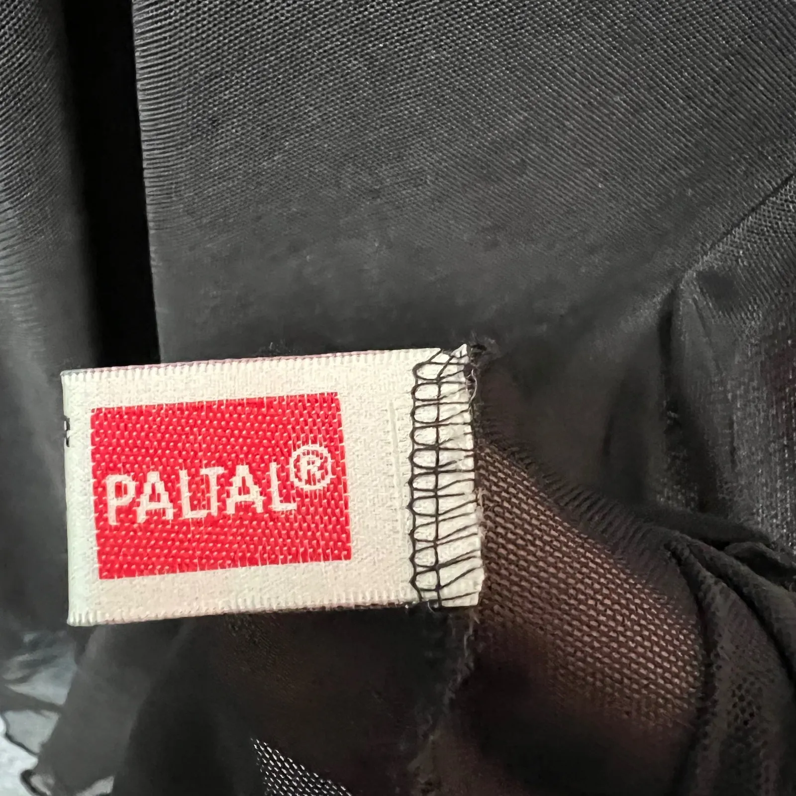 Paltal Black Babydoll Lingerie Mini Dress‎ Red Floral Embroidery Size M Chemise Size M - Image 4