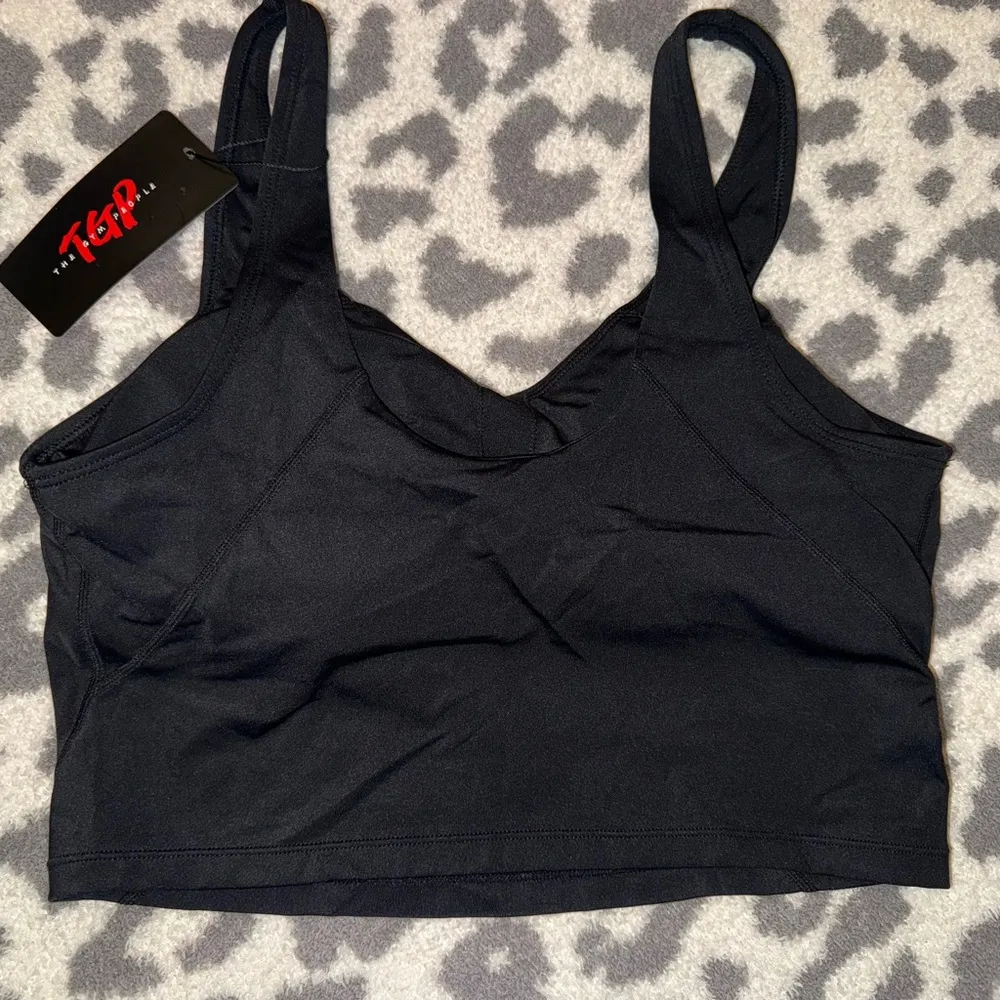 The Gym People Sports Bra Longline Tank Wirefree Padded NWT - Image 3