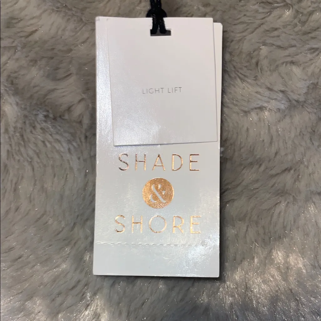 Shade & Shore Beige and Black Zebra Print Bikini Top Size 32B - Image 3