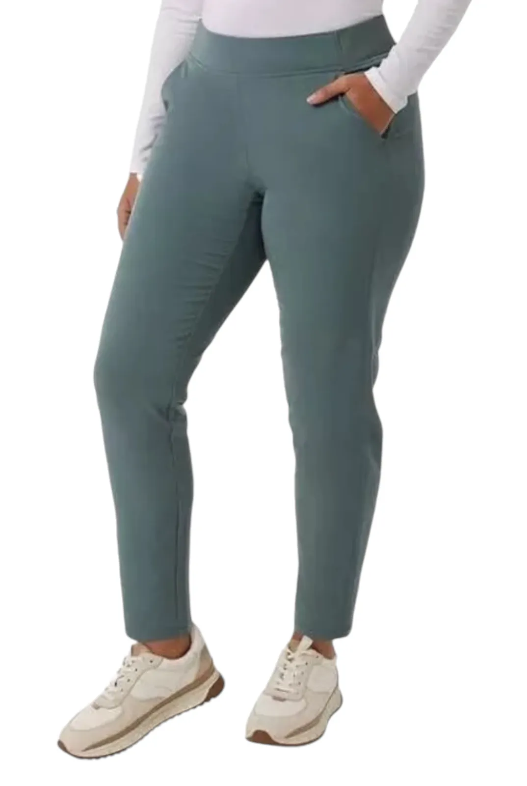 32 Degrees Heat 32 Degrees Cool Green Balsam Pull On Pants Size Small NWOT - Image 1