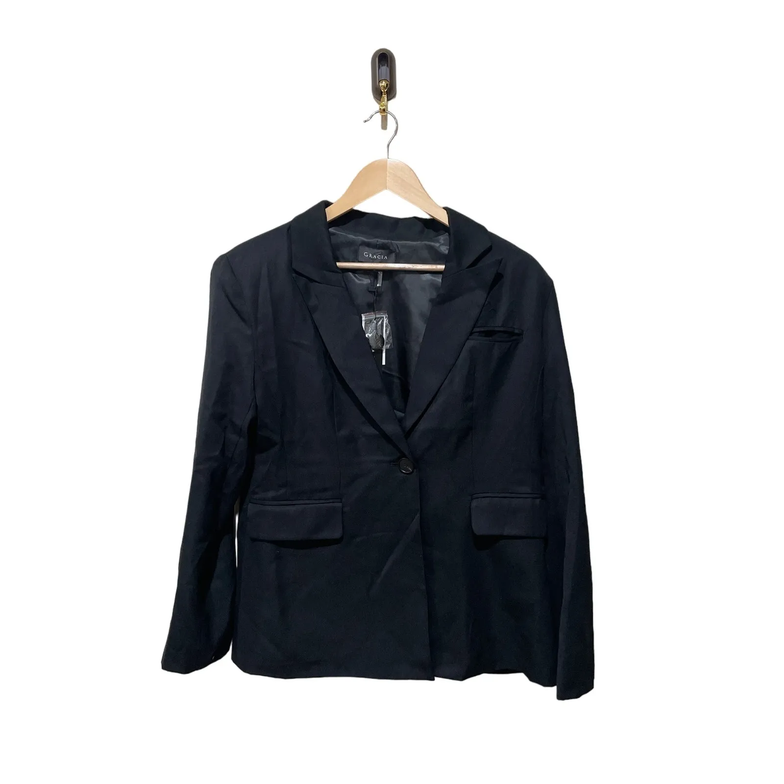 Gracia ‎ One-Button Blazer Size Small - Image 5