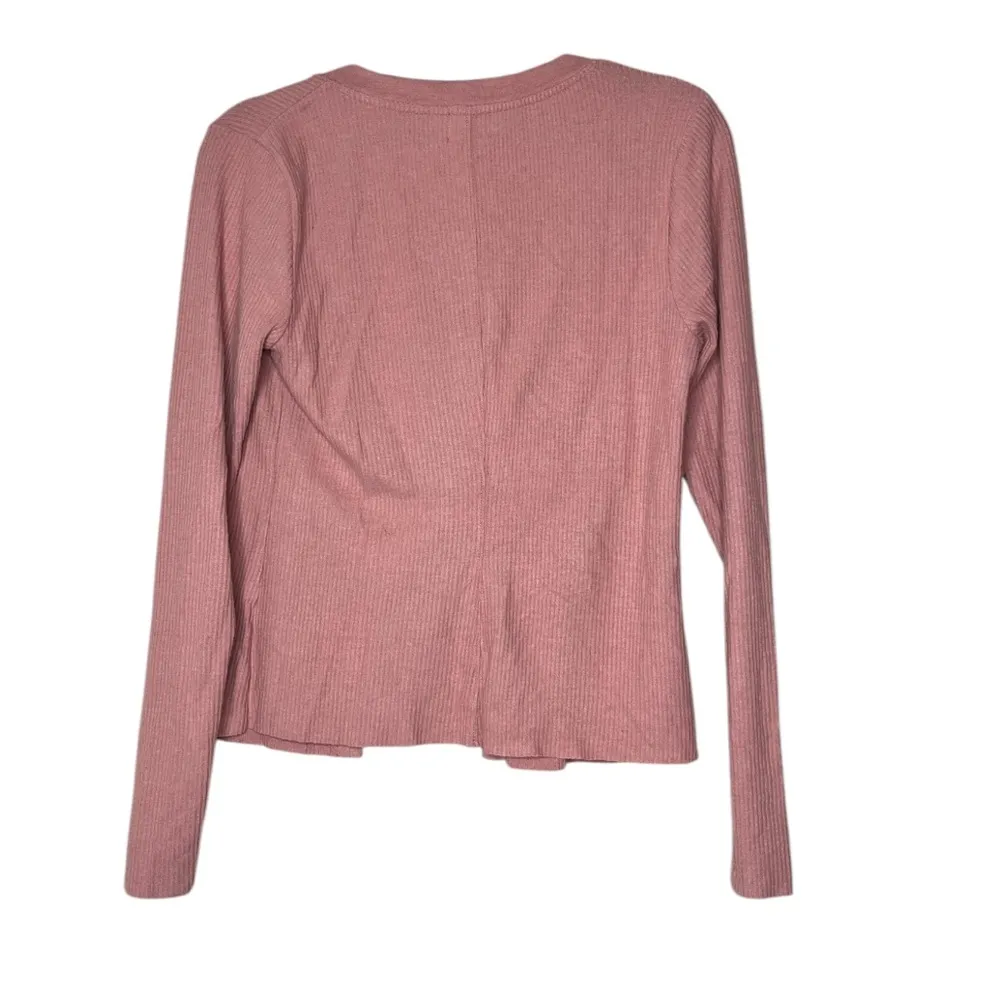 Nation Ltd. Nona brushed ribbed knit cardigan size  M - Image 5