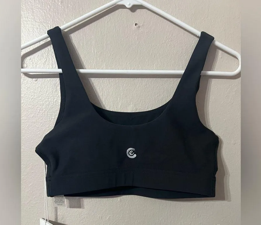 NWT CALME by Johnny Was Black sports bra Small - Image 3