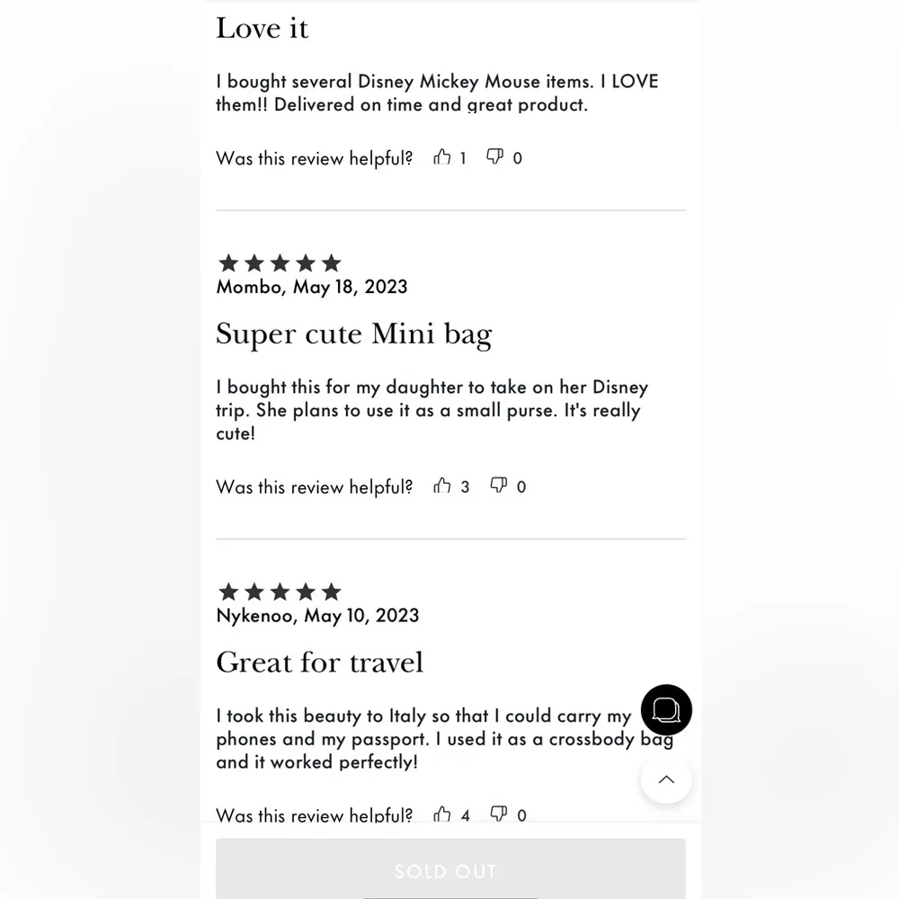 NWT Disney x  New York Minnie Mouse Camera, New w/Tag $269 (SOLD OUT) - Image 15