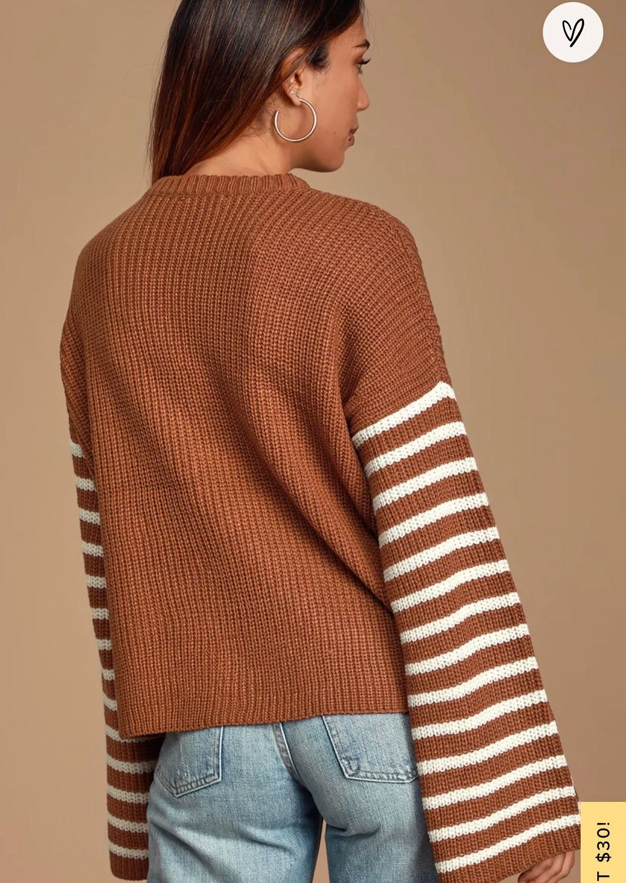 Lulus Rust Orange Sweater - Image 3