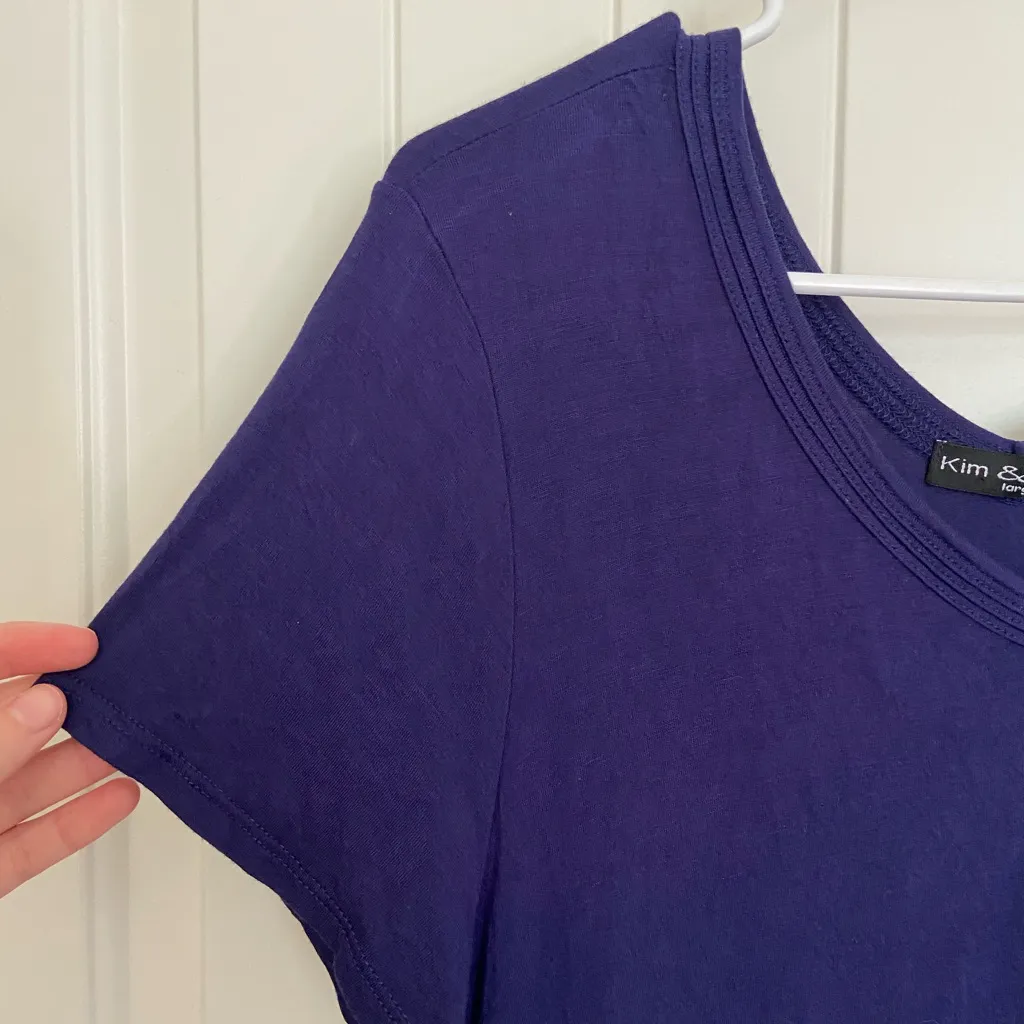 EUC Kim & Cami women’s dark blue v - Image 3