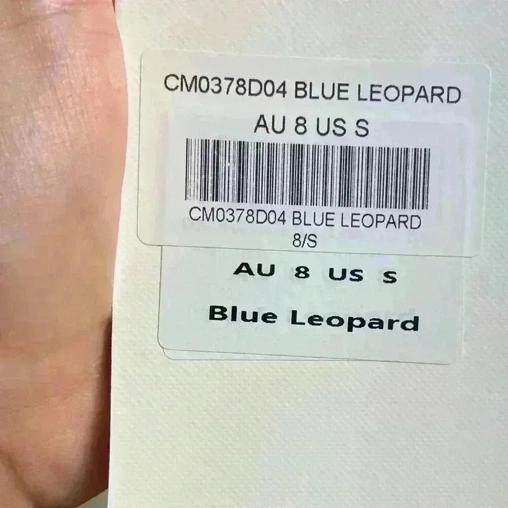 Indikah‎ by Angel Biba dress midi leopard print chiffon smocked A line.Small NWT - Image 10