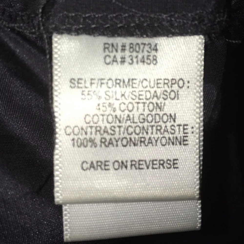 To the max Dress woman’s crochet belted Size 6 silky - Image 6