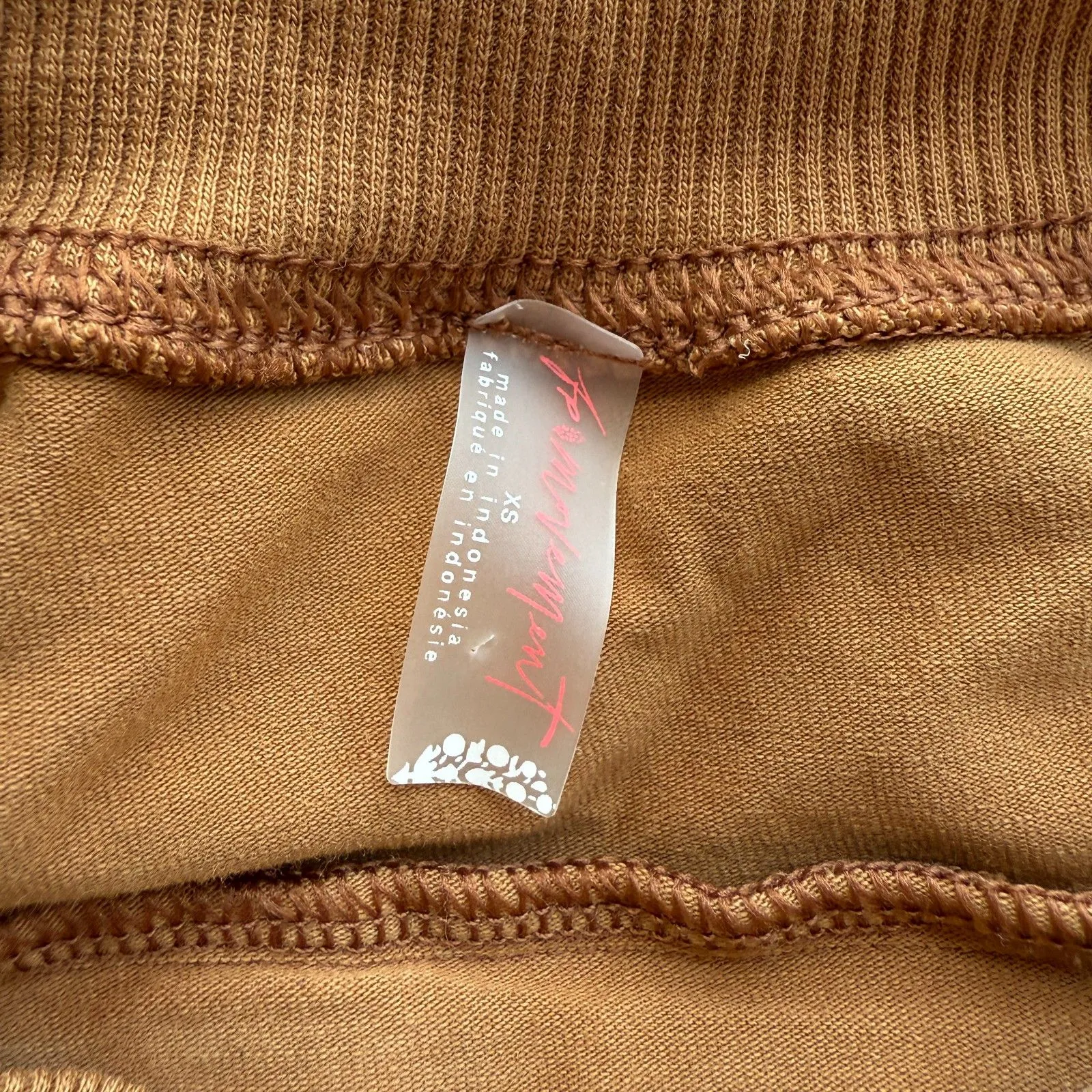 Free People Movement Hot Short Flirt Dress Size XS Brown - Image 9