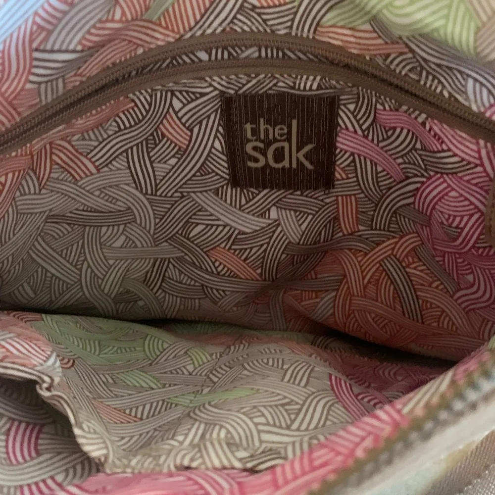 The Sak leather crossbody Mocha sparkle - Image 2