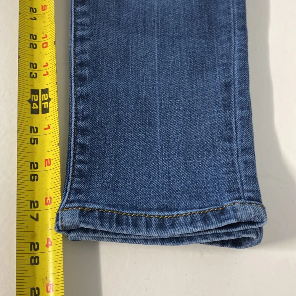 Banana Republic Skinny High Rise Women Blue Jeans Size 27 - Image 11