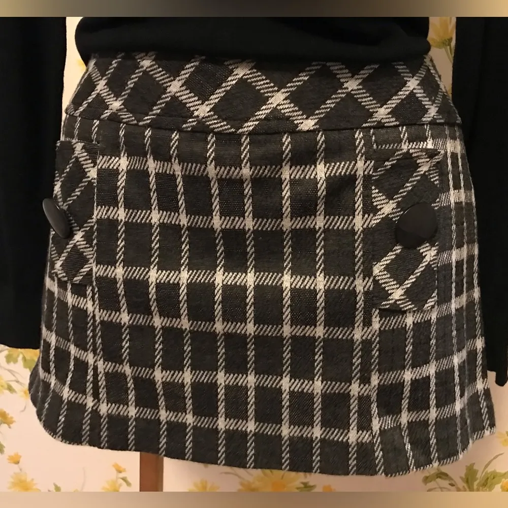 Dads plaid mini skirt size M Size M - Image 3