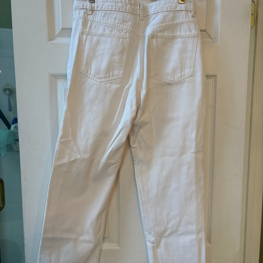 Zara White Women's Jeans - Image 2
