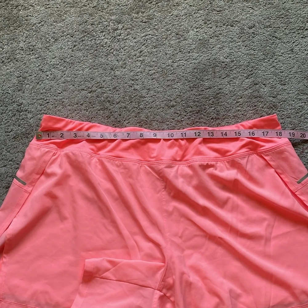 AVIA Neon Coral Pink Active Wear Shorts | Size XL 16-18 - Image 9