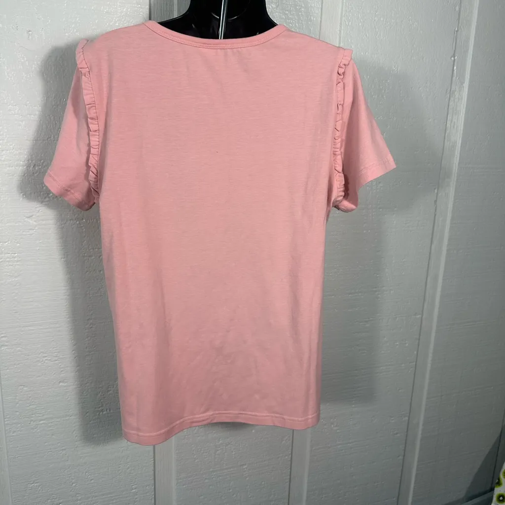 Journey Five Women’s Pink Short Sleeve Top Size XL EUC - Image 4