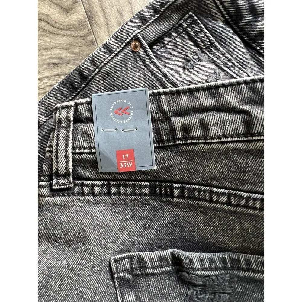 Rewind Women's Pants Color Smoke Size 17/33W - Image 11