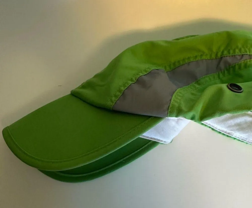 NEW NWT Jeanne Simmons UPF 50+ Sun Protection Hat Cap Adjustable Outdoors Hiking Green - Image 10